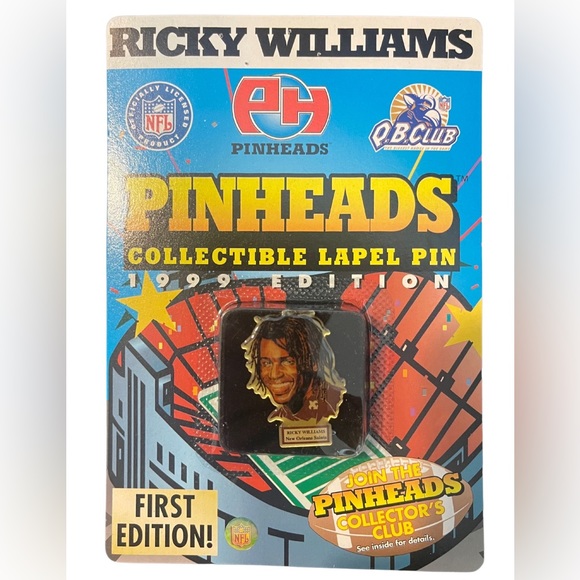 Ricky Williams Pinhead - Picture 1 of 2